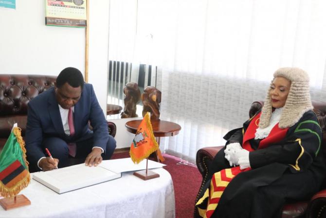 President Hichilema Officially Opens The 5th Session Of The 13th National Assembly